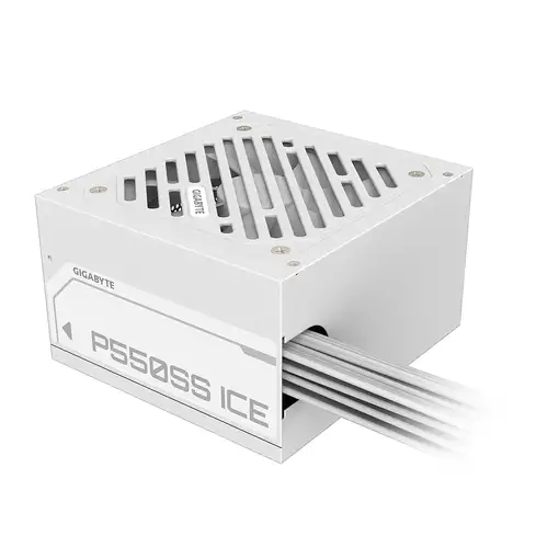GIGABYTE P550SS ICE Fuente de Alimentación - PCIe 5.0, 80 PLUS Silver, Ventilador