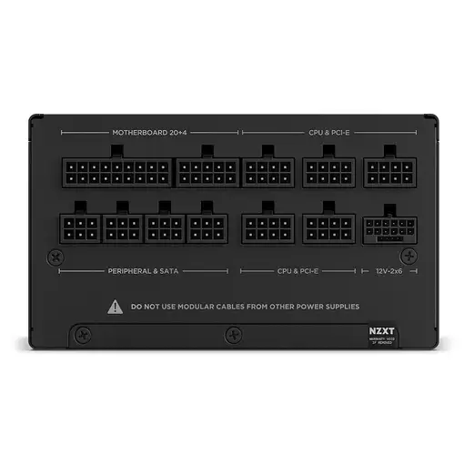 NZXT C1000 Gold ATX 3.1 unidad de fuente de alimentación 1000 W 24-pin ATX Negro