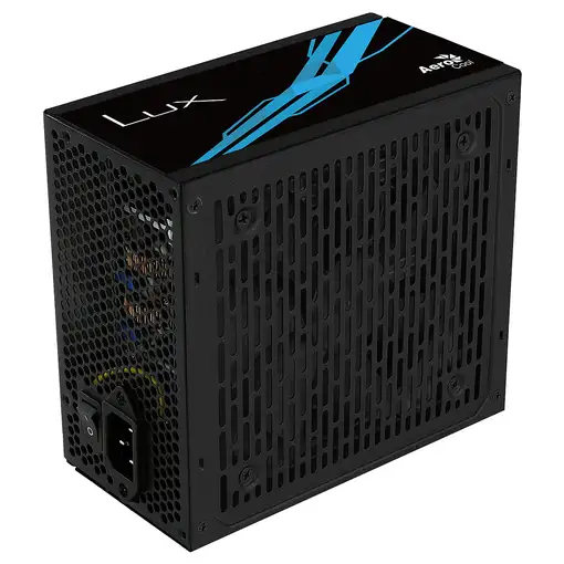 Aerocool LUX650 Fuente Alimentación PC 650W 80 Plus Bronze 230V 88% Eficiencia Neg