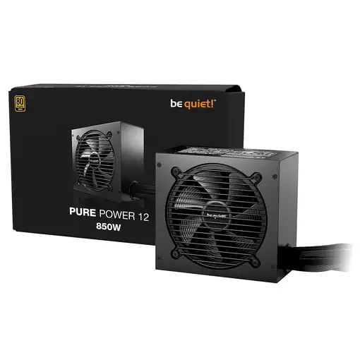 be quiet! PURE POWER 12 850W unidad de fuente de alimentación 20+4 pin ATX ATX Neg