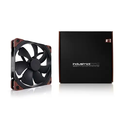 Noctua NF-A14 INDUSTRIALPPC-2000 PWM Carcasa del ordenador Ventilador 14 cm Negro,