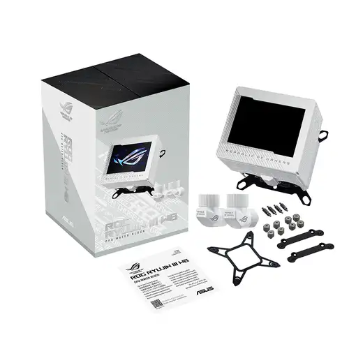 ASUS ROG RYUJIN III WB White Edition Bloque de agua