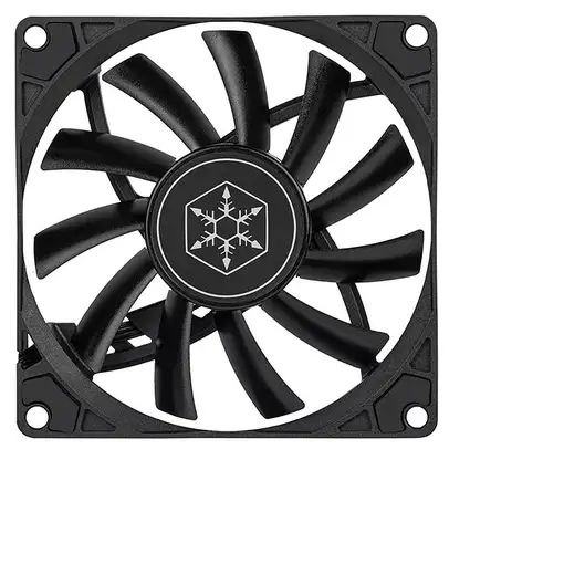 Silverstone Air Slimmer 90 Procesador Ventilador 9,2 cm Negro 1 pieza(s)