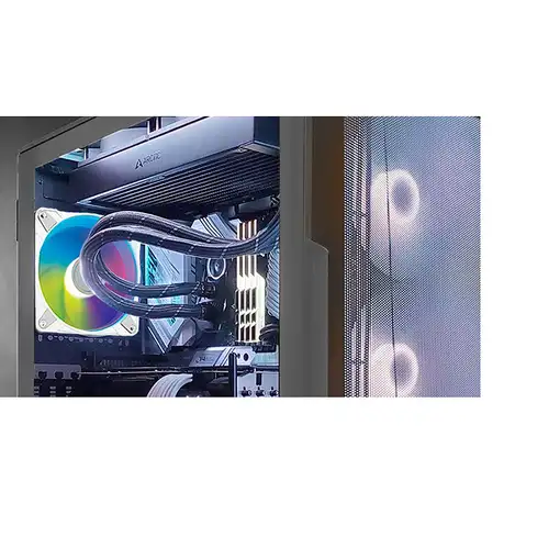 ARCTIC P12 PWM PST A-RGB 0dB Carcasa del ordenador Ventilador 12 cm Blanco 1 pieza