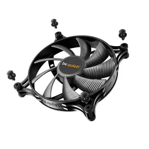 be quiet! Shadow Wings 2 140mm PWM Carcasa del ordenador Ventilador 14 cm Negro