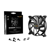 be quiet! Shadow Wings 2 140mm PWM Carcasa del ordenador Ventilador 14 cm Negro