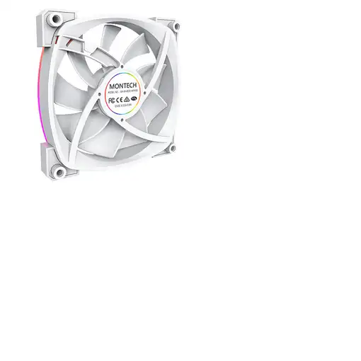 Montech AX140 PWM Carcasa del ordenador Ventilador 14 cm Blanco 1 pieza(s)