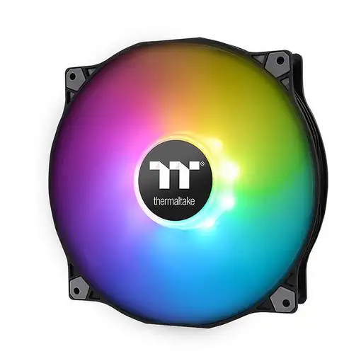 Thermaltake Pure 20 ARGB Carcasa del ordenador Ventilador Negro