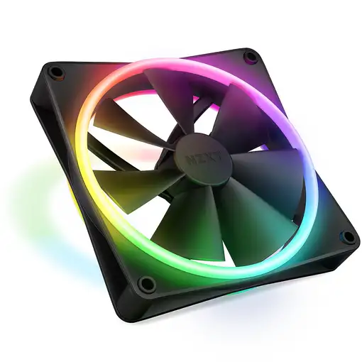 NZXT F120 RGB DUO Ventilador 12 cm Negro 1 pieza(s) NZXT F120 RGB DUO Ventilador 12 cm Negro 1 pieza(s)