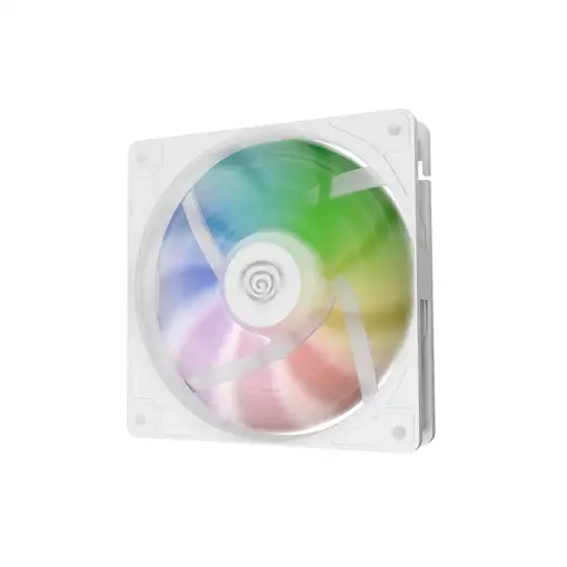 GENESIS Oxal 120 ARGB Carcasa del ordenador Ventilador 12 cm Blanco