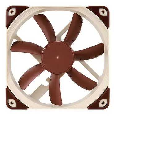 Noctua NF-S12A ULN Carcasa del ordenador Ventilador 12 cm Beige, Marrón