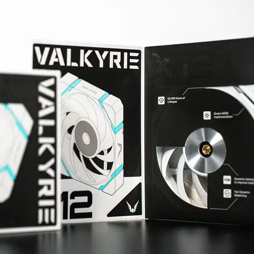 Valkyrie VK-FANX12RW sistema de refrigeración para ordenador Carcasa del ordenador