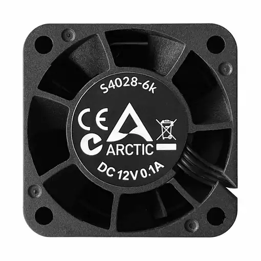 ARCTIC S4028-6K Carcasa del ordenador Ventilador 4 cm Negro 5 pieza(s)