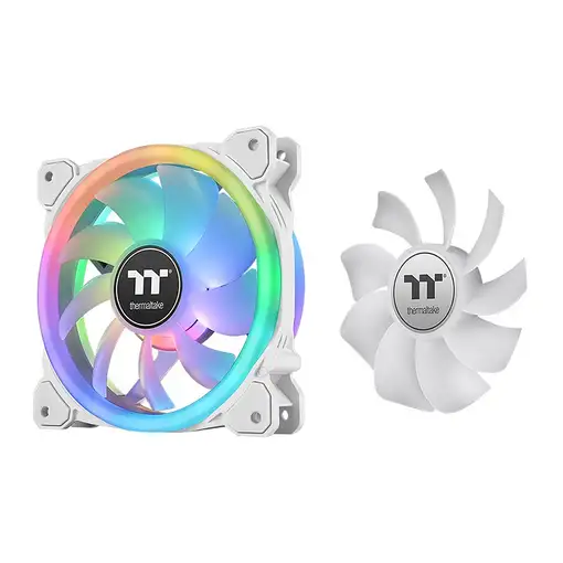 Thermaltake SWAFAN 12 RGB Radiator Fan TT Premium Edition White Carcasa del ordena