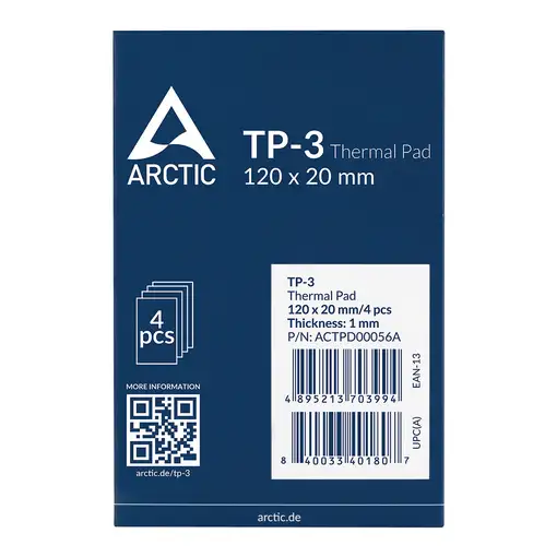 ARCTIC ACTPD00056A compuesto disipador de calor Parche térmico