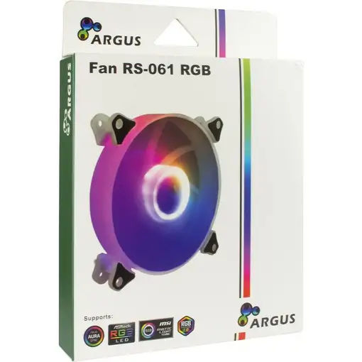 Inter-Tech Argus RS-061 Carcasa del ordenador Ventilador 12 cm