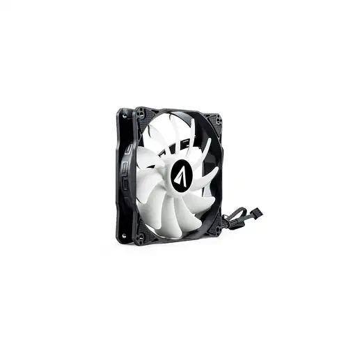 ABYSM Breeze Carcasa del ordenador Ventilador 12 cm Negro, Blanco