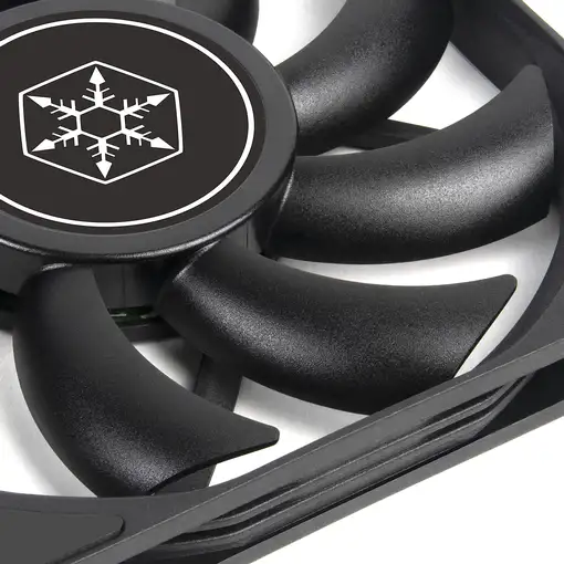 Silverstone Air Slimmer 120 Carcasa del ordenador, Procesador Refrigerador de aire