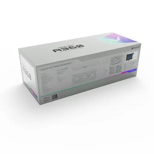 Valkyrie A360 Procesador Sistema de refrigeración líquida todo en uno 36 cm Blanco