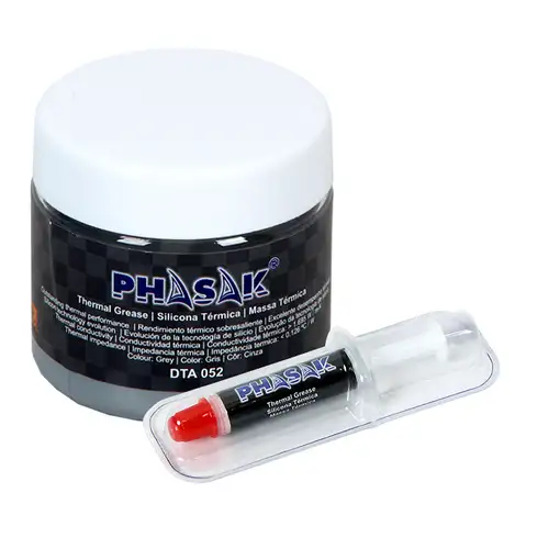 Phasak Pasta térmica 0.5 gramos Blanca en jeringa - DTA 005