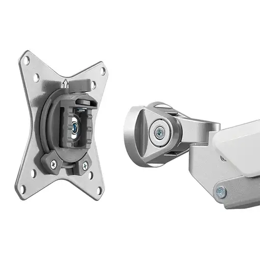 LogiLink BP0090 soporte para monitor 68,6 cm (27") Escritorio Plata