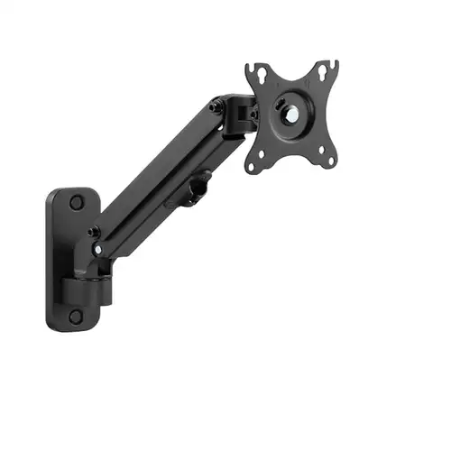 Gembird MA-WA1-01 soporte para monitor 68,6 cm (27") Pared Negro