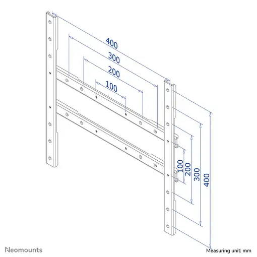 Neomounts FPMA-VESA425 Adaptador VESA 27-60''