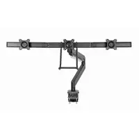 Gembird MA-DA3-03 soporte para monitor 68,6 cm (27") Escritorio Negro