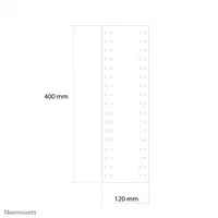 Neomounts KEYB-V100RACK Conector para soporte de teclado y ratón