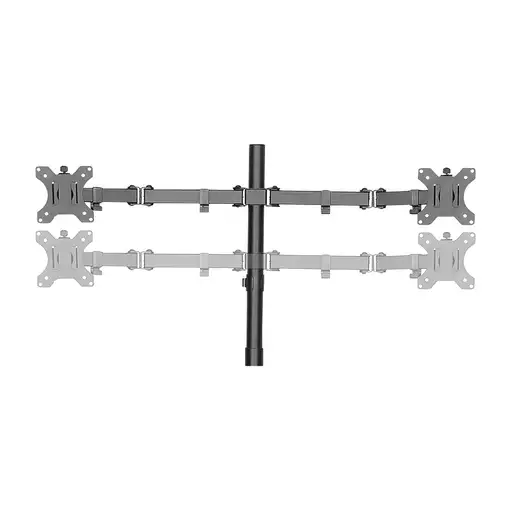LogiLink BP0046 soporte para monitor 81,3 cm (32") Escritorio Acero inoxidable