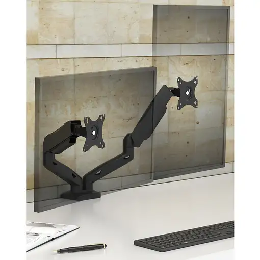 ICY BOX IB-MS204-T 81,3 cm (32") Escritorio Gris, Plata