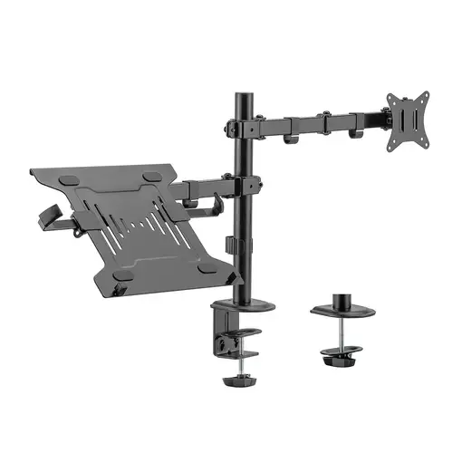 Gembird MA-DA-03 soporte para monitor 81,3 cm (32") Escritorio Negro
