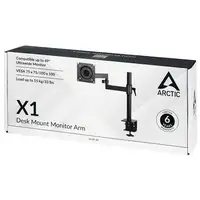 ARCTIC X1 109,2 cm (43") Escritorio Negro