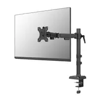 Neomounts DS60-600BL1 Brazo de monitor 10-32" - Quick-fix - Tope-a-180°