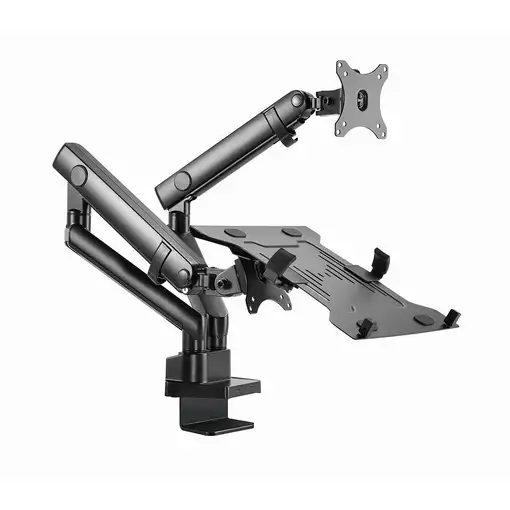Gembird MA-DA3-02 soporte para monitor 81,3 cm (32") Escritorio Negro