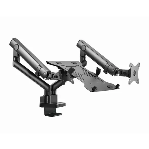 Gembird MA-DA3-02 soporte para monitor 81,3 cm (32") Escritorio Negro