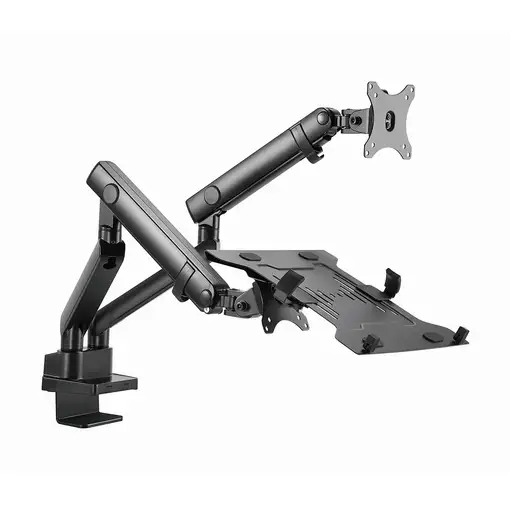 Gembird MA-DA3-02 soporte para monitor 81,3 cm (32") Escritorio Negro
