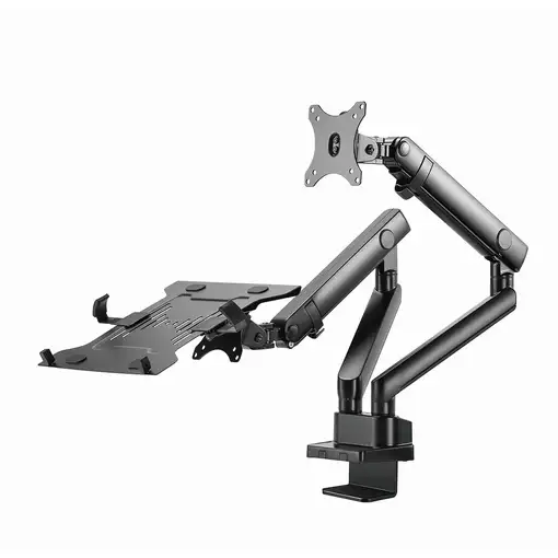 Gembird MA-DA3-02 soporte para monitor 81,3 cm (32") Escritorio Negro