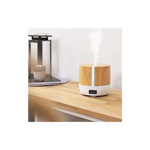 Cecotec 05647 humidificador Vapor 0,5 L Blanco, Madera 15,6 W