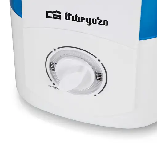 Orbegozo HU 2031 humidificador Vapor 3,3 L Azul, Blanco 25 W