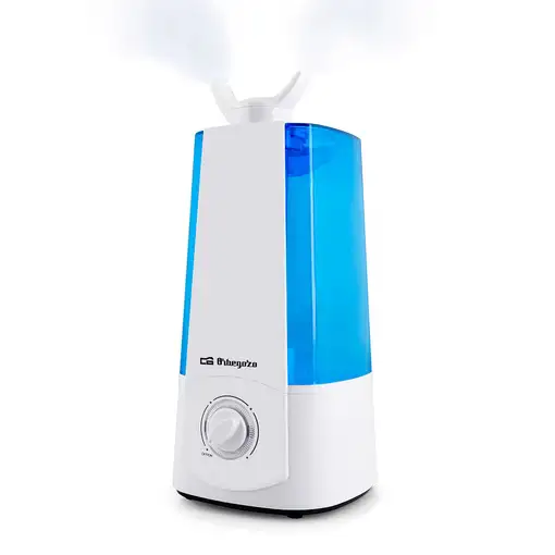 Orbegozo HU 2031 humidificador Vapor 3,3 L Azul, Blanco 25 W