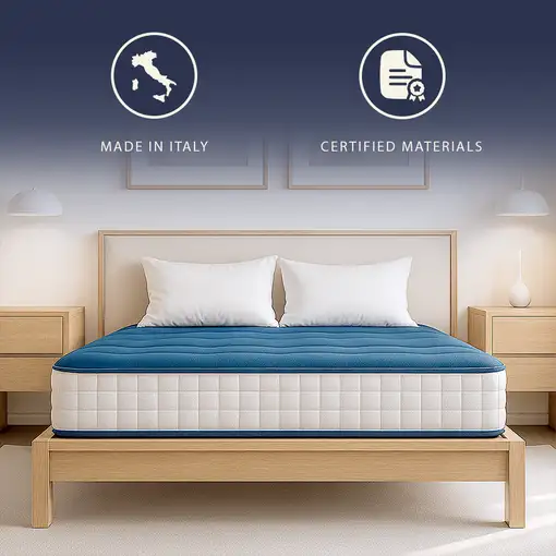 Colchón individual 80 x 190 cm | Waterfoam | Altura 20 cm | Italia