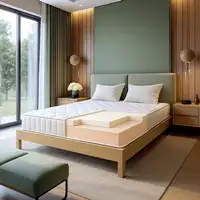 The White Stone Colchón Ignífugo 80x190 en Memory Foam Altura 20 cm | Ortopédico |