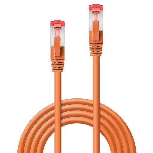 Lindy 47810 cable de red Naranja 3 m Cat6 S/FTP (S-STP)