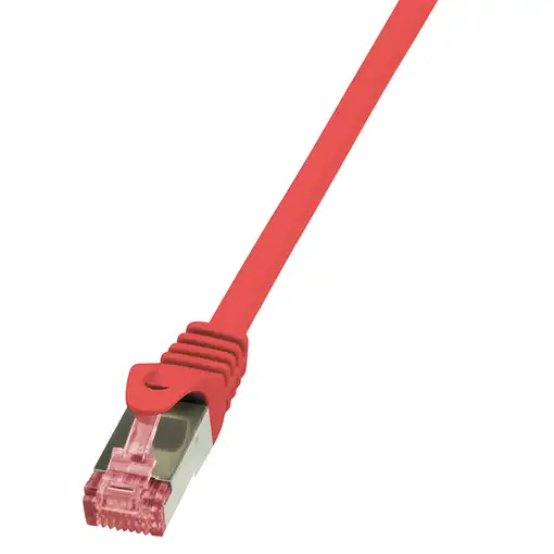 LogiLink 1m Cat.6 S/FTP cable de red Rojo Cat6 S/FTP (S-STP)