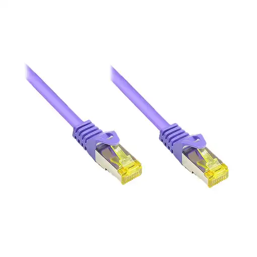 Alcasa 0.5m Cat7 RJ-45 cable de red Violeta 0,5 m S/FTP (S-STP)