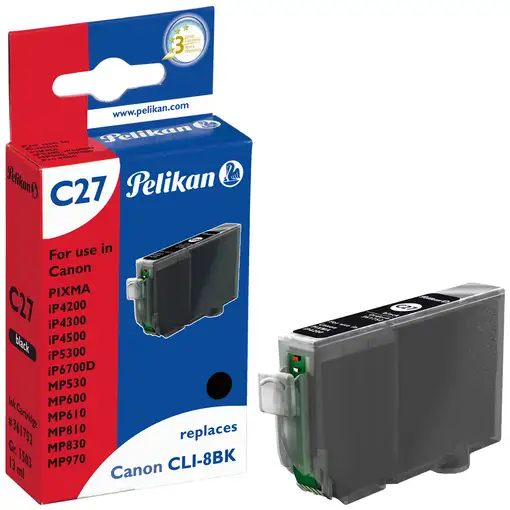 Pelikan С27 cartucho de tinta 1 pieza(s) Negro