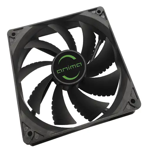 Tacens Anima AF12, ventilador para PC, 12cm 12v, 14dB, 9 aspas, 1200 RPM, negro