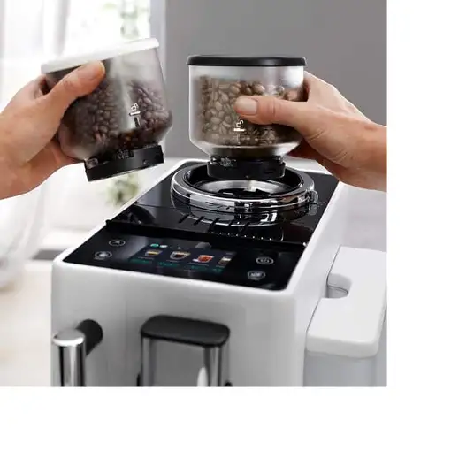 Cafetera  Totalmente automática Blanco 1.4 L 10 cups 0132213209 DE’LONGHI