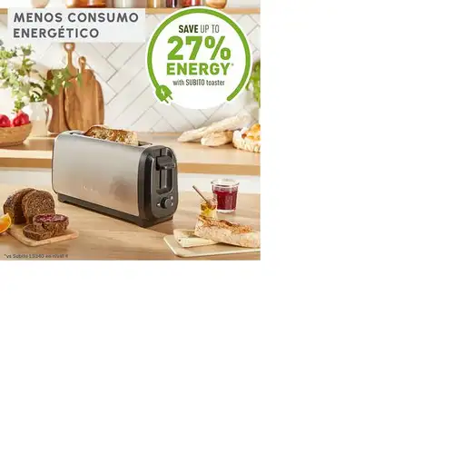 Moulinex LS5S0DE0 tostadora 7 2 rebanada(s) 1430 W Negro, Acero inoxidable